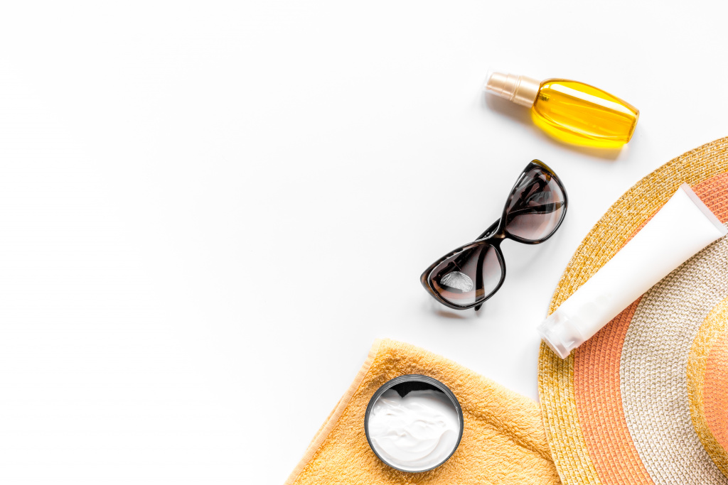 sunglasses and products for summer
