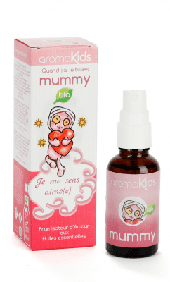 Spray Aromathérapie Mummy: tristesse et peur de l'abandon Ecogarantie