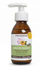 Aromaself Neutral Massage oil / Huile de massage neutre Aromaself Pranarom